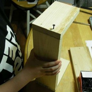 как сделать ящик из дерева