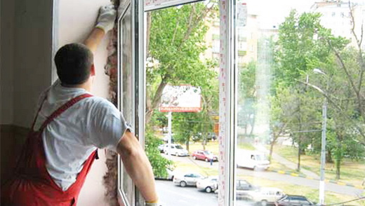 как правильно вставить пластиковые окна