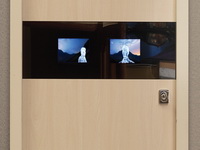 входные металлические двери в квартиру с видеонаблюдением