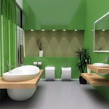 Современная ванная комната. Фото стилей интерьера и дизайнерских решений